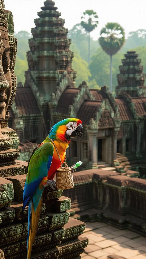 Text to Image AI effects generated image