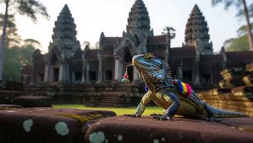 Text to Image AI effects generated image