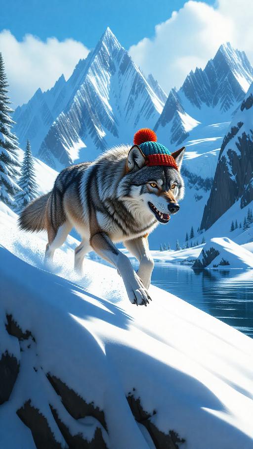 Text to Image AI effects generated image