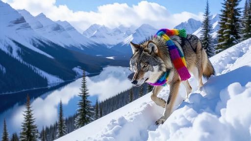 Text to Image AI effects generated image