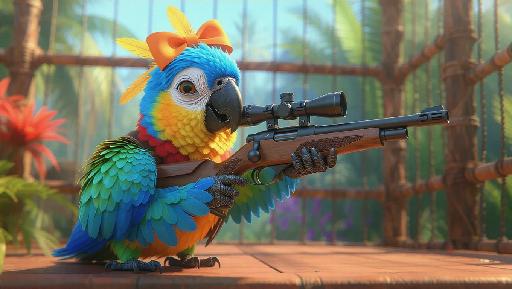 Text to Image AI effects generated image