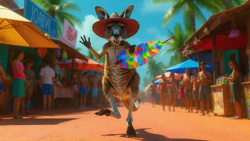 Text to Image AI effects generated image