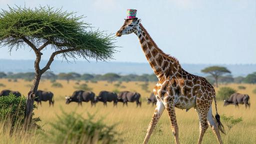 Text to Image AI effects generated image