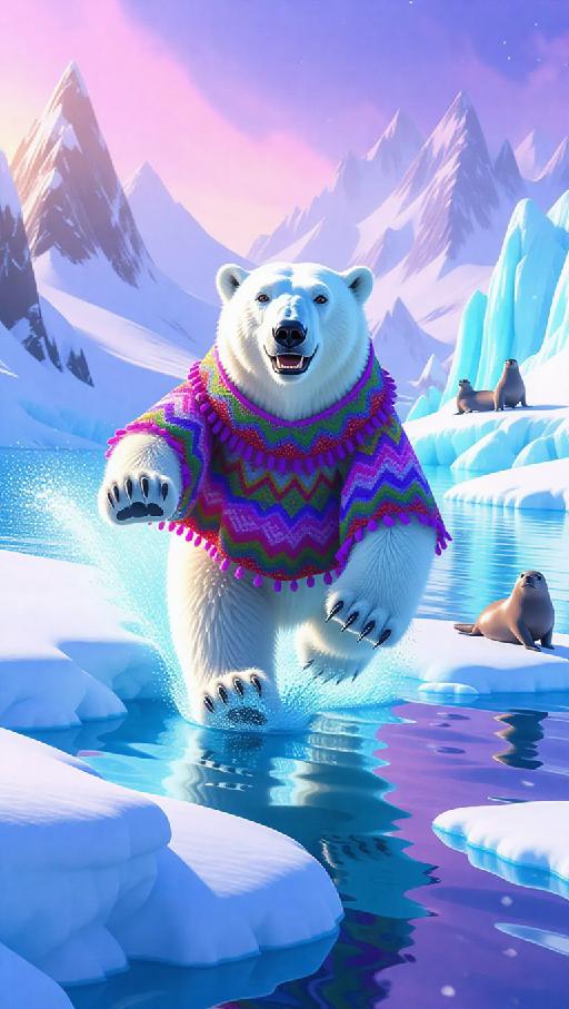 Text to Image AI effects generated image