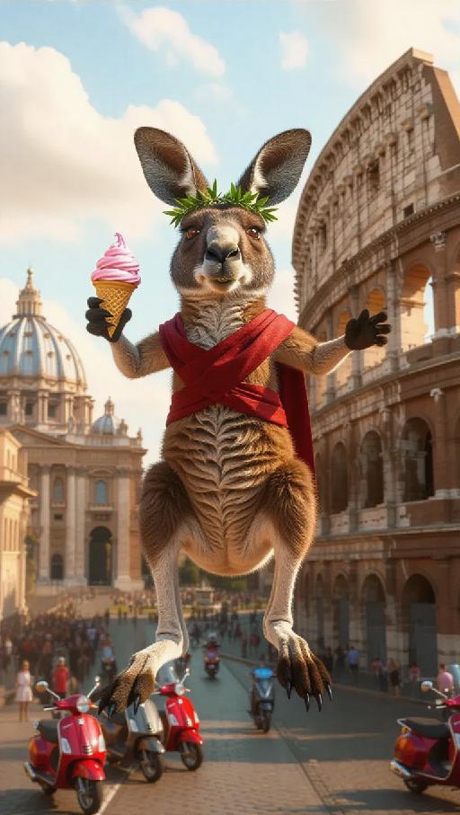 Text to Image AI effects generated image