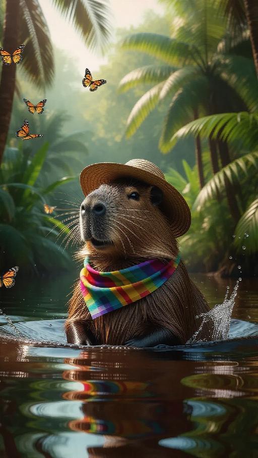 Text to Image AI effects generated image