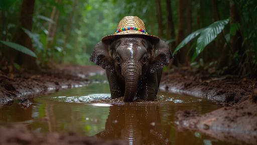 Text to Image AI effects generated image