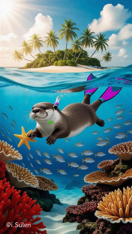 Text to Image AI effects generated image