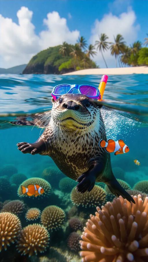 Text to Image AI effects generated image