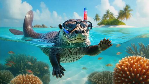 Text to Image AI effects generated image