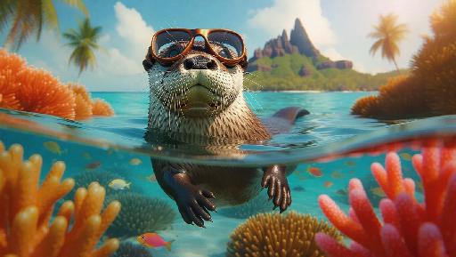 Text to Image AI effects generated image