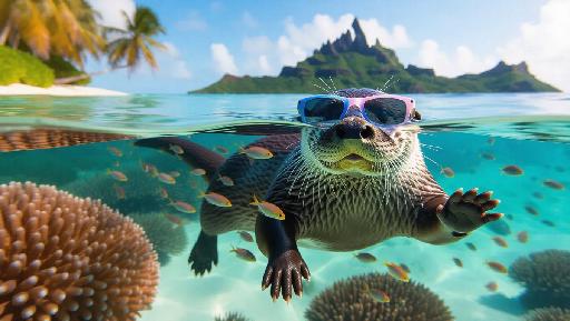 Text to Image AI effects generated image