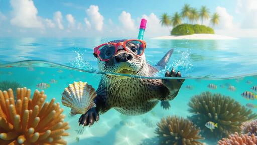 Text to Image AI effects generated image