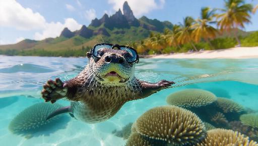 Text to Image AI effects generated image