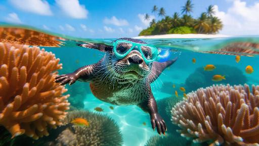 Text to Image AI effects generated image