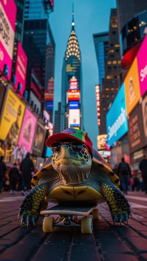 Text to Image AI effects generated image