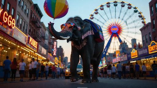 Text to Image AI effects generated image