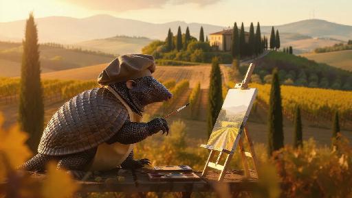 Text to Image AI effects generated image