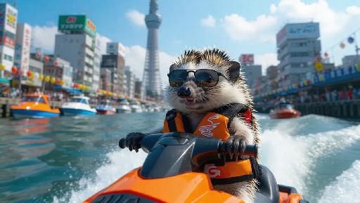 Text to Image AI effects generated image