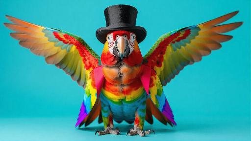 Text to Image AI effects generated image