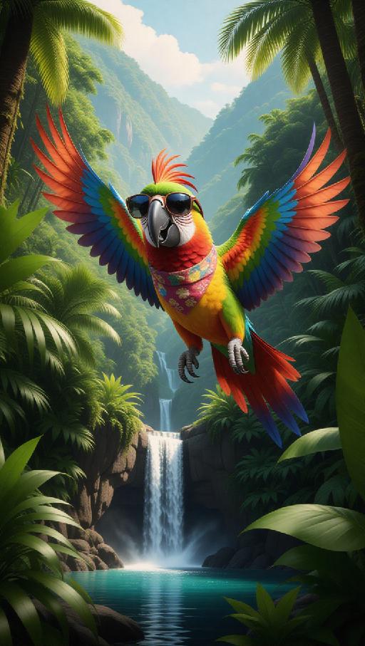 Text to Image AI effects generated image