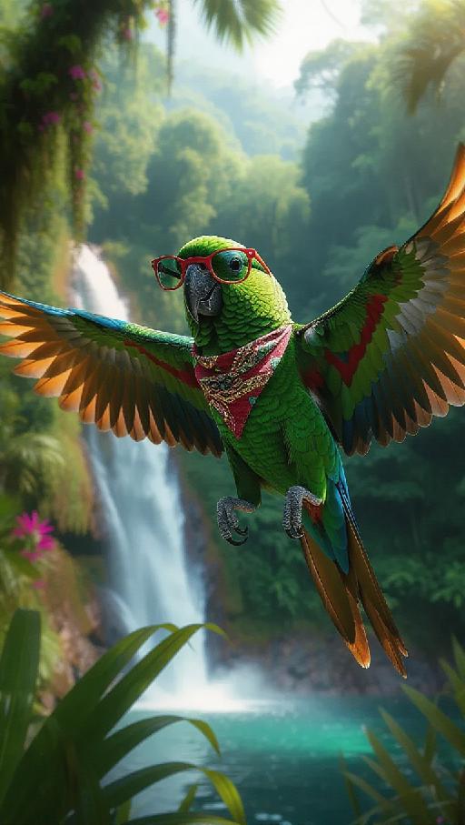 Text to Image AI effects generated image