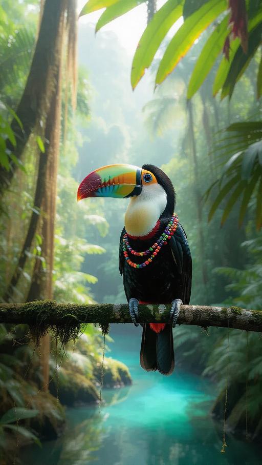 Text to Image AI effects generated image