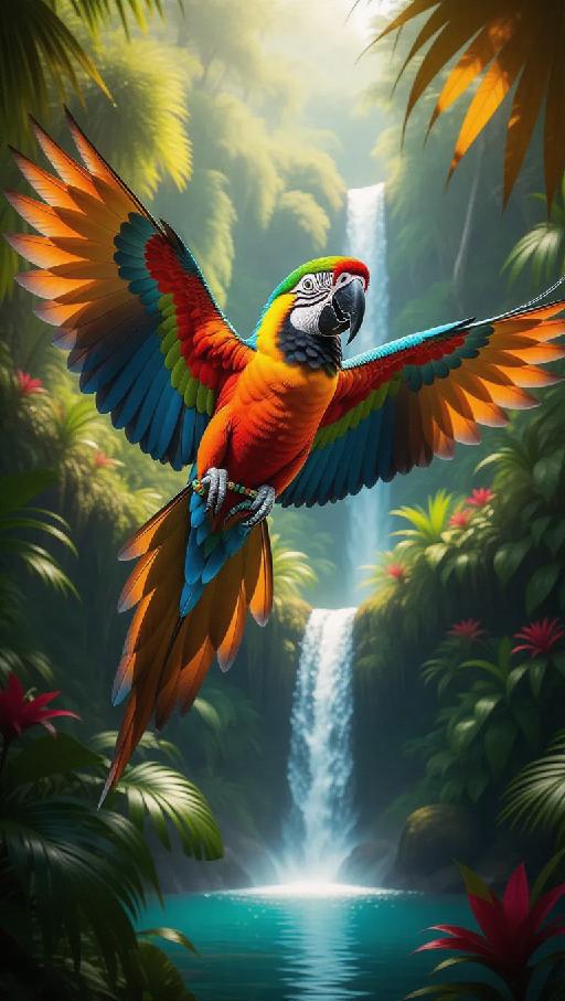 Text to Image AI effects generated image