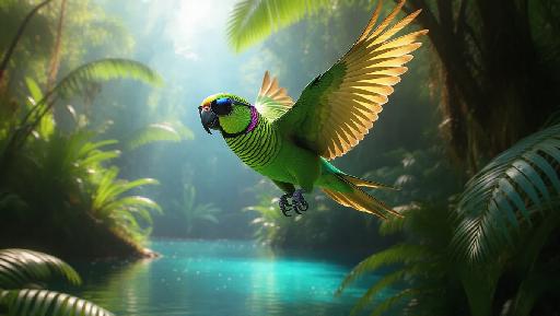 Text to Image AI effects generated image