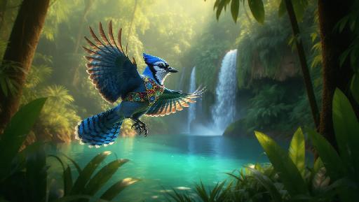 Text to Image AI effects generated image