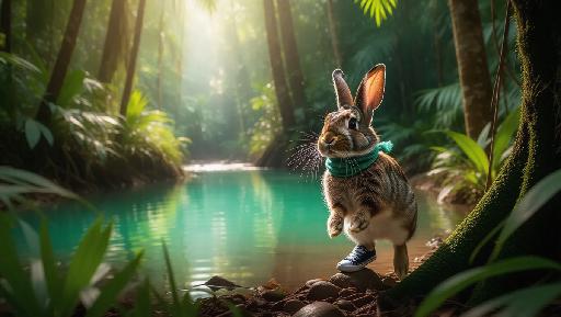 Text to Image AI effects generated image