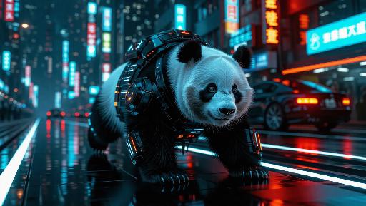 Text to Image AI effects generated image