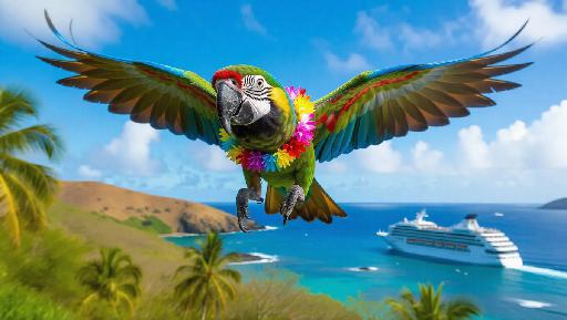 Text to Image AI effects generated image