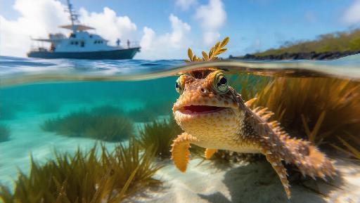 Text to Image AI effects generated image