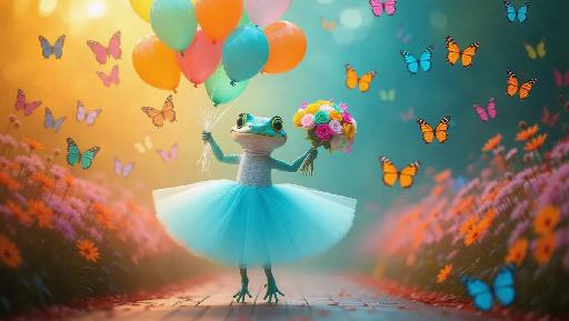 Text to Image AI effects generated image