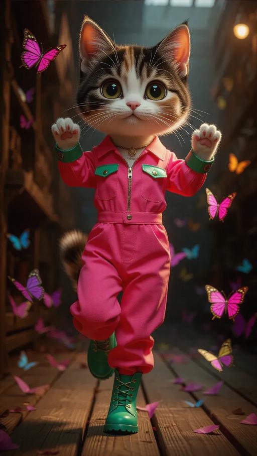 Text to Image AI effects generated image