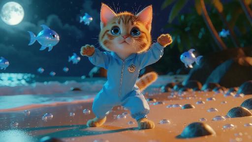 Text to Image AI effects generated image