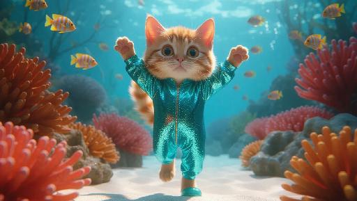 Text to Image AI effects generated image