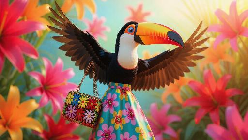 Text to Image AI effects generated image