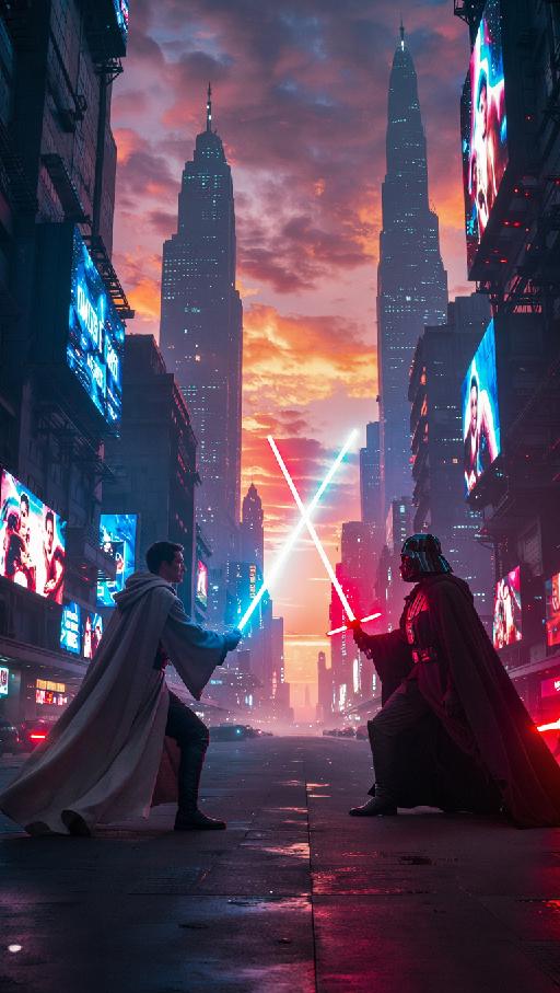 Text to Image AI effects generated image