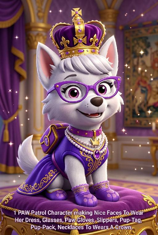 Queen Sweetie AI effects generated image