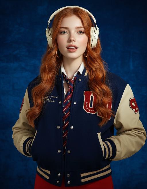 Retro American youth AI effects generated image