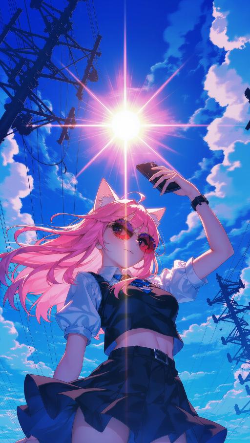 Text to Image AI effects generated image