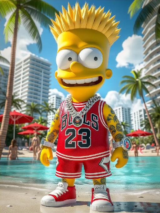 Text to Image AI effects generated image