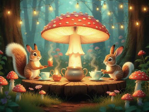 Text to Image AI effects generated image