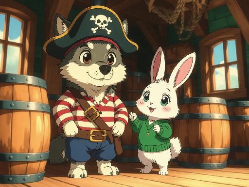 Text to Image AI effects generated image