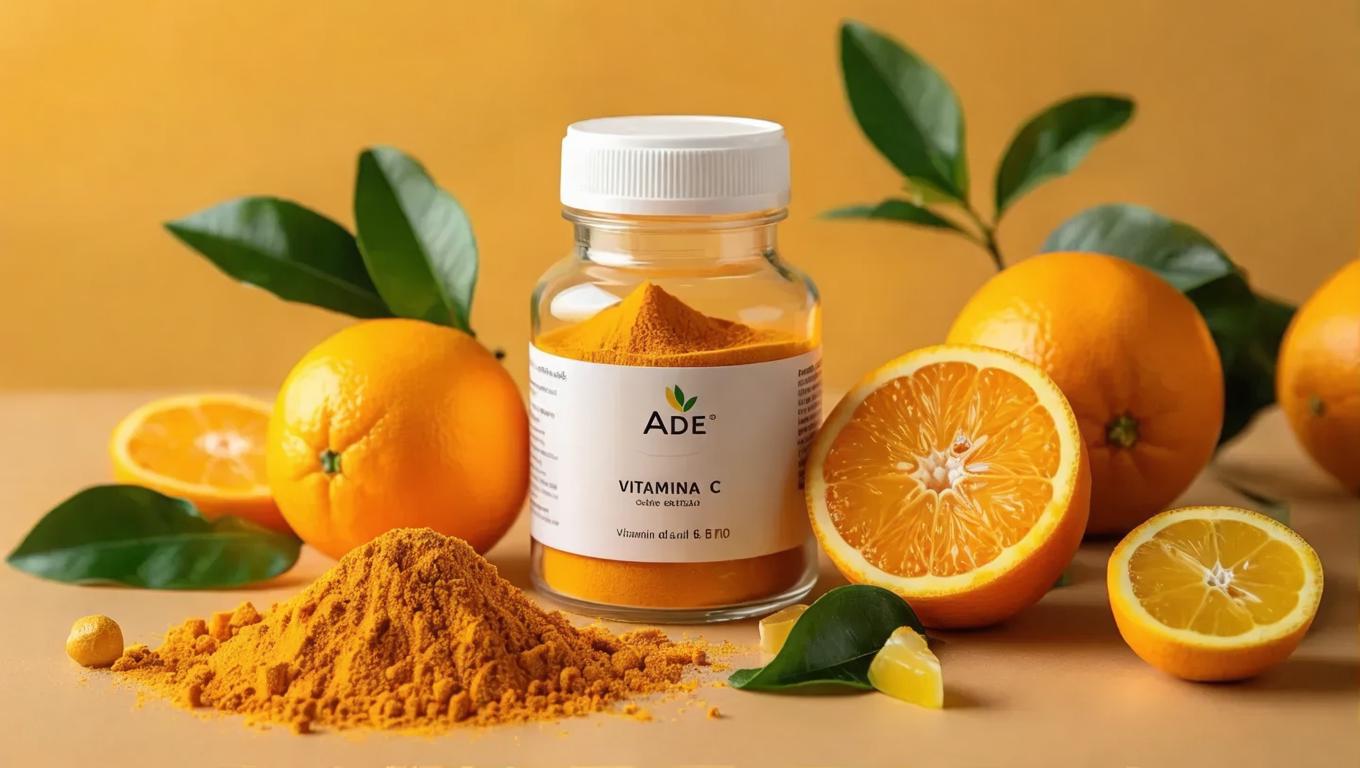 AI-Generated ADE Brand Vitamin C Powder Commercial-Style Images/Videos ...