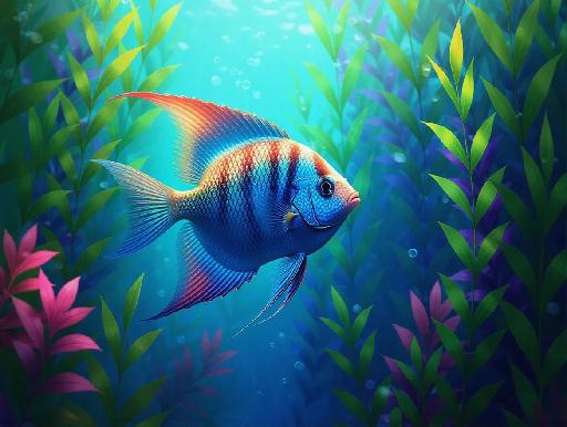 Text to Image AI effects generated image