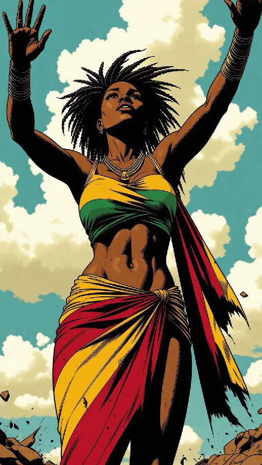 Text to Image AI effects generated image