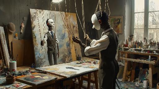 Text to Image AI effects generated image